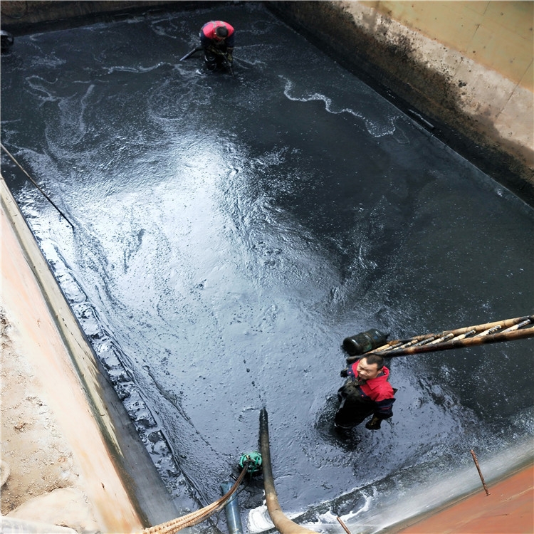 汝南废水池清理