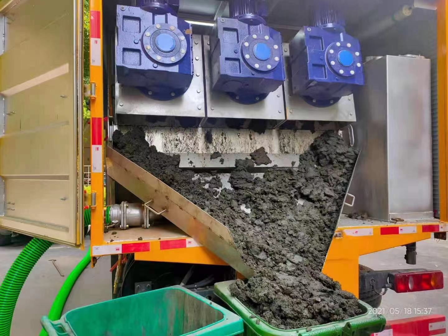 汝南化粪池清掏城市维护站-泥浆净化干湿分离处理